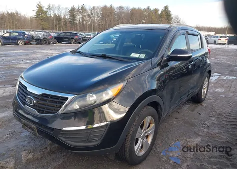 2012 Kia Sportage Lx from USA, damaged, VIN KNDPBCA25C7344123